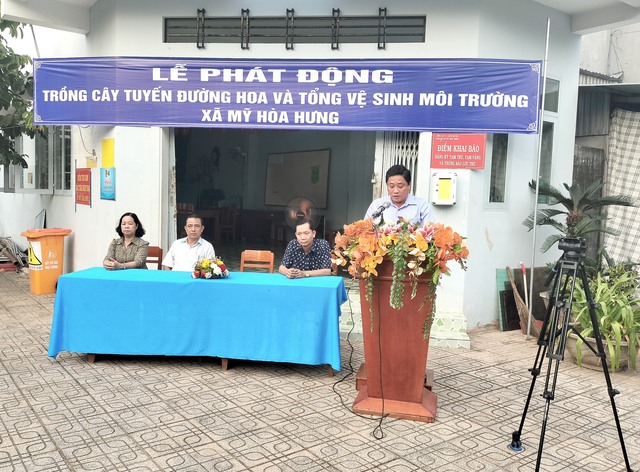Quan cảnh buổi lễ phát động