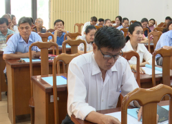 Xã Mỹ Hòa Hưng tổ chức Hội nghị phổ biến, giáo dục pháp luật đợt 1 năm 2026.